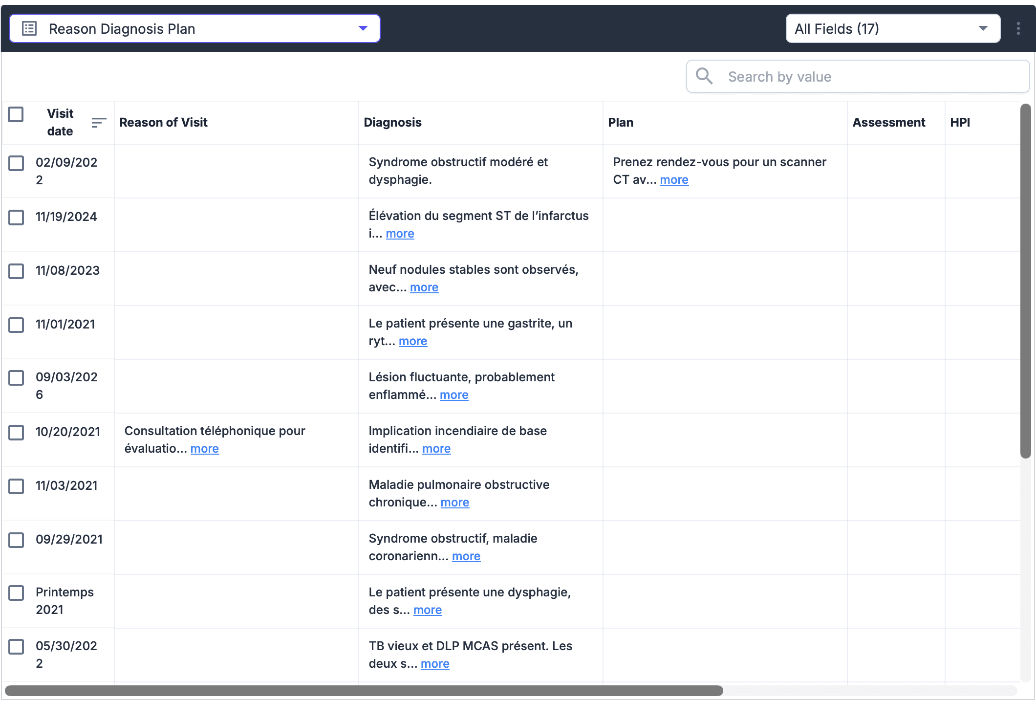 Medical Document Entity Extraction screenshot